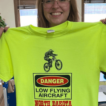 Low flying aircraft tshirt